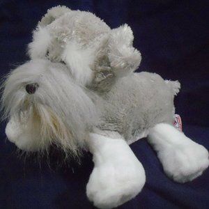 Ganz Webkinz 8" Schnauzer Dog Plush Stuffed Animal
